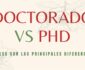 doctorado phd diferencias