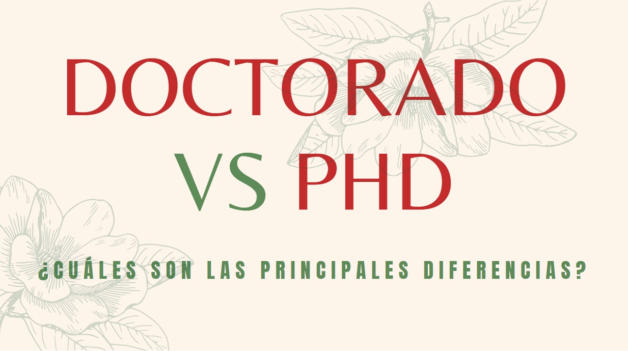 diferencia entre doctor y phd