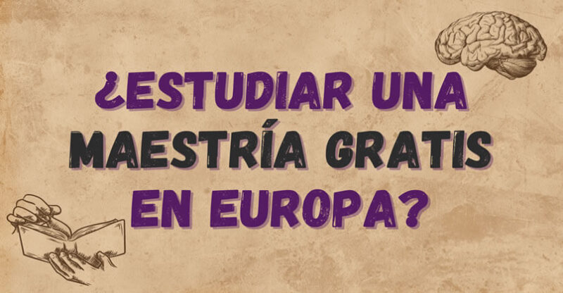 maestría gratis en Europa